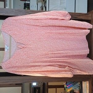 Cato Light Pink Floral Blouse